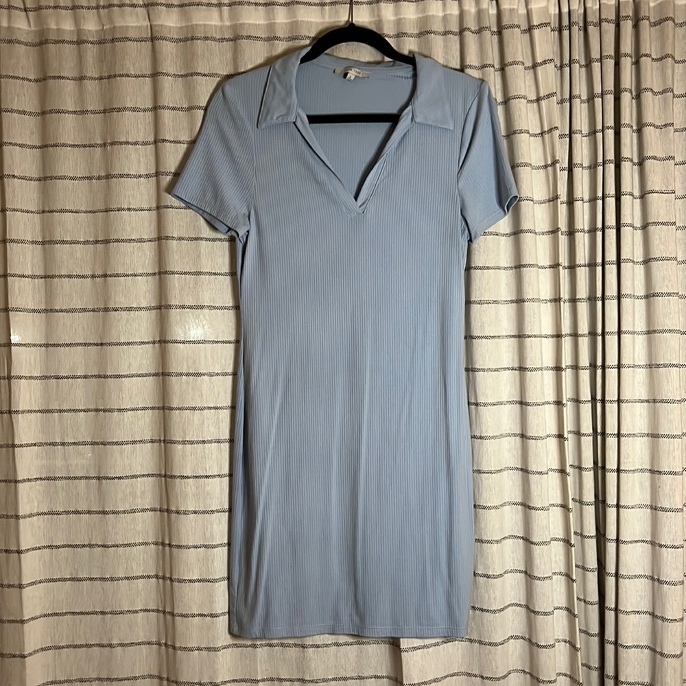 Baby Blue Polo Dress
